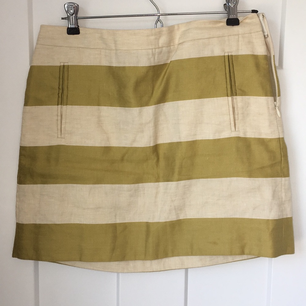 J.Crew Striped Skirt